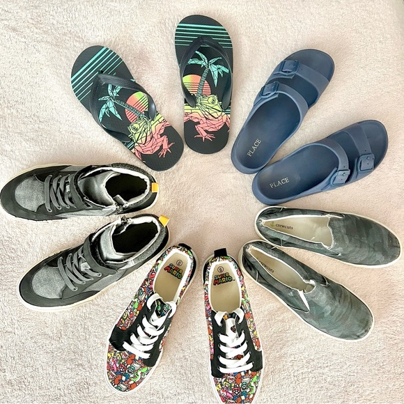 Big Boys’ 5 Pairs Size 6 Shoe Collection - Picture 1 of 13